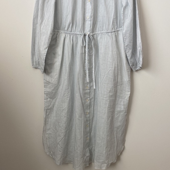 J. Crew Striped 100% Cotton Dress Size: 12 - Picture 4 of 6